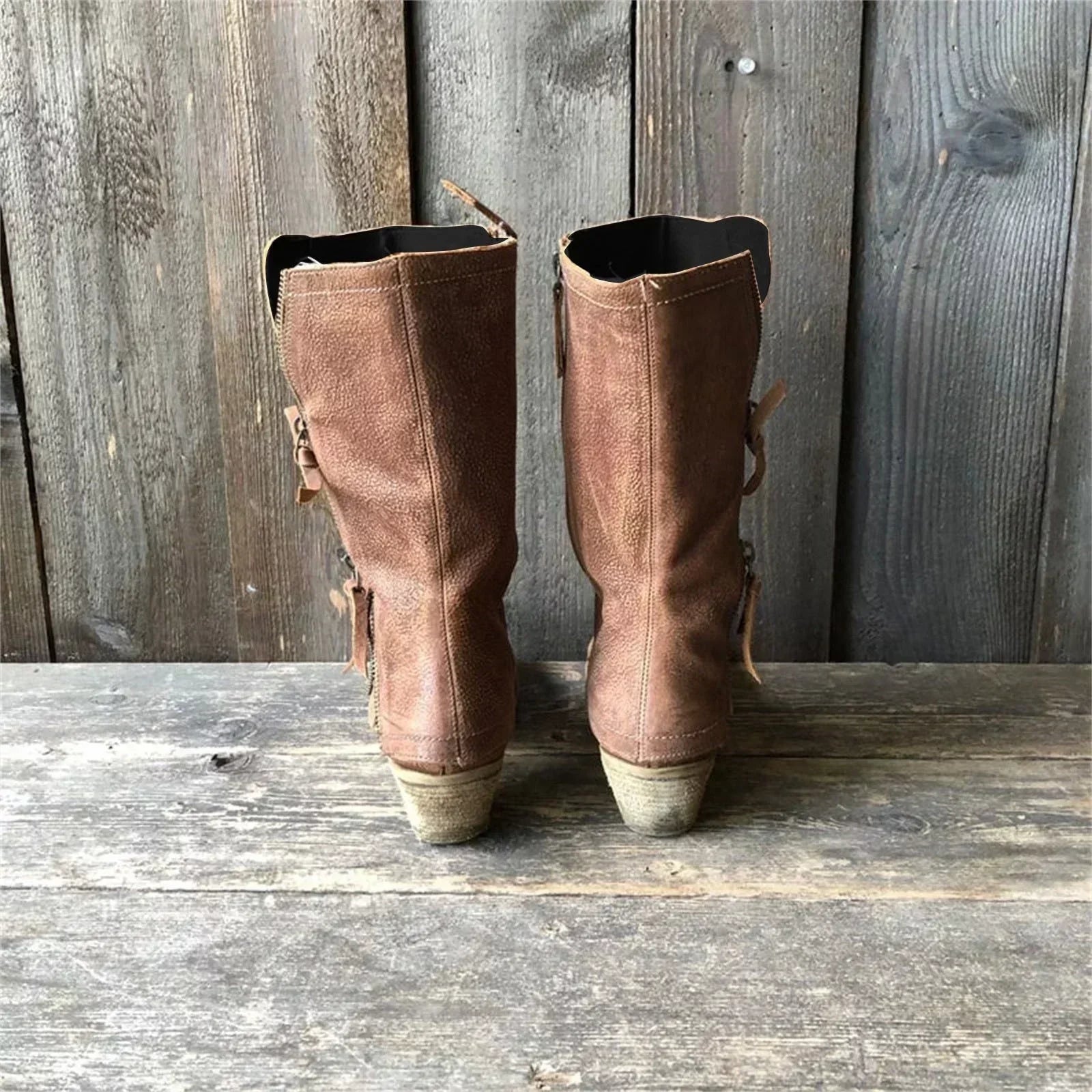 Lucia | Vintage Look Ankle Boots