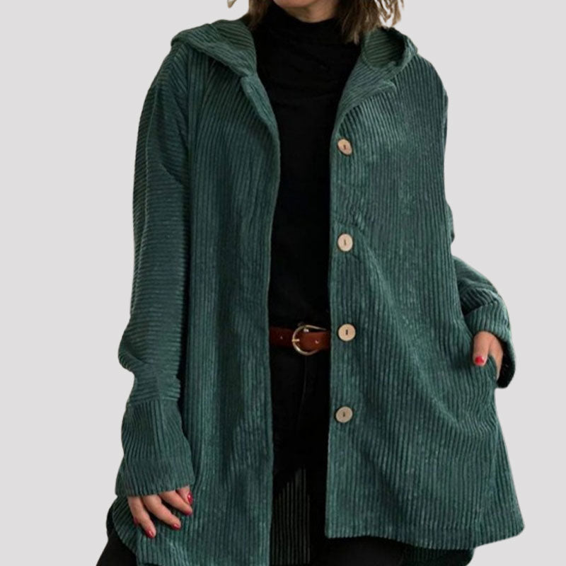 Hayden Élodie™ | Velvet Hooded Jacket
