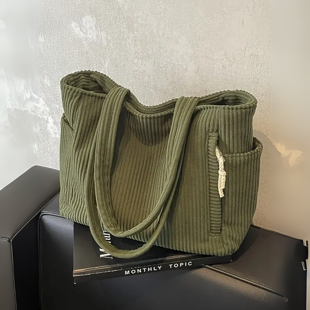 Hayden Selina – Ribbed Drawstring Bag