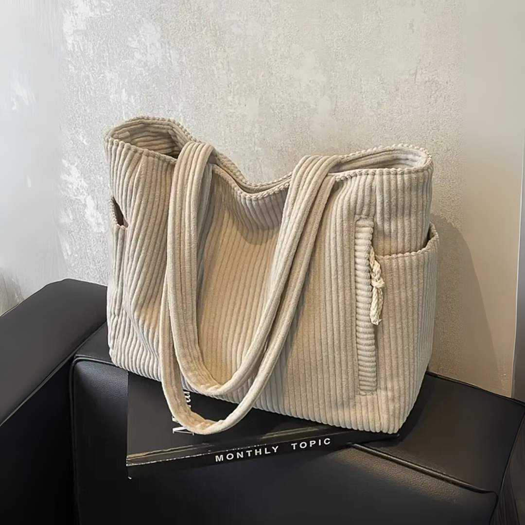 Hayden Selina – Ribbed Drawstring Bag