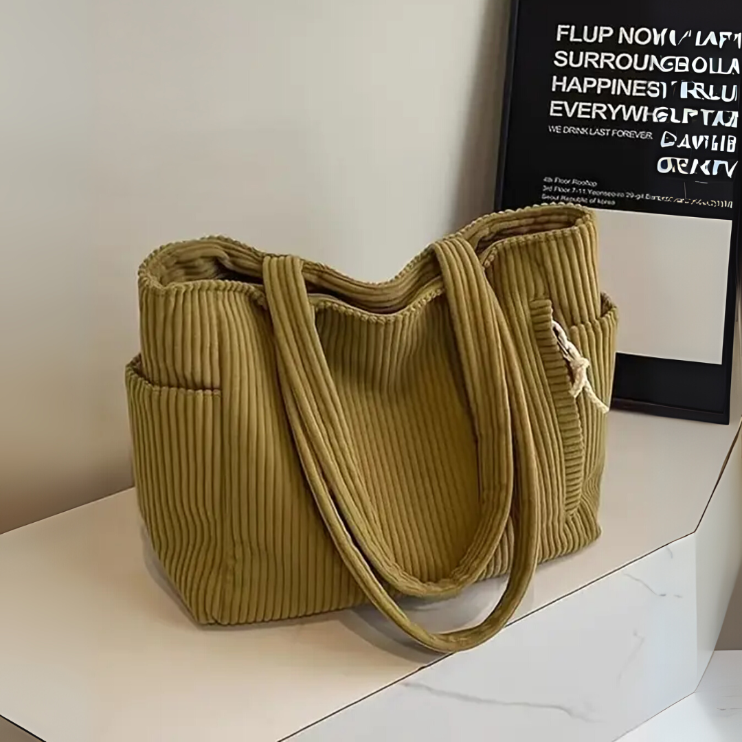 Hayden Selina – Ribbed Drawstring Bag