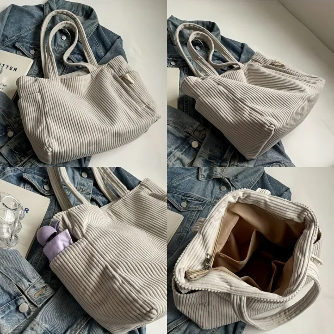 Hayden Selina – Ribbed Drawstring Bag