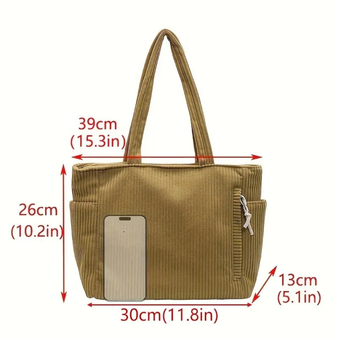 Hayden Selina – Ribbed Drawstring Bag