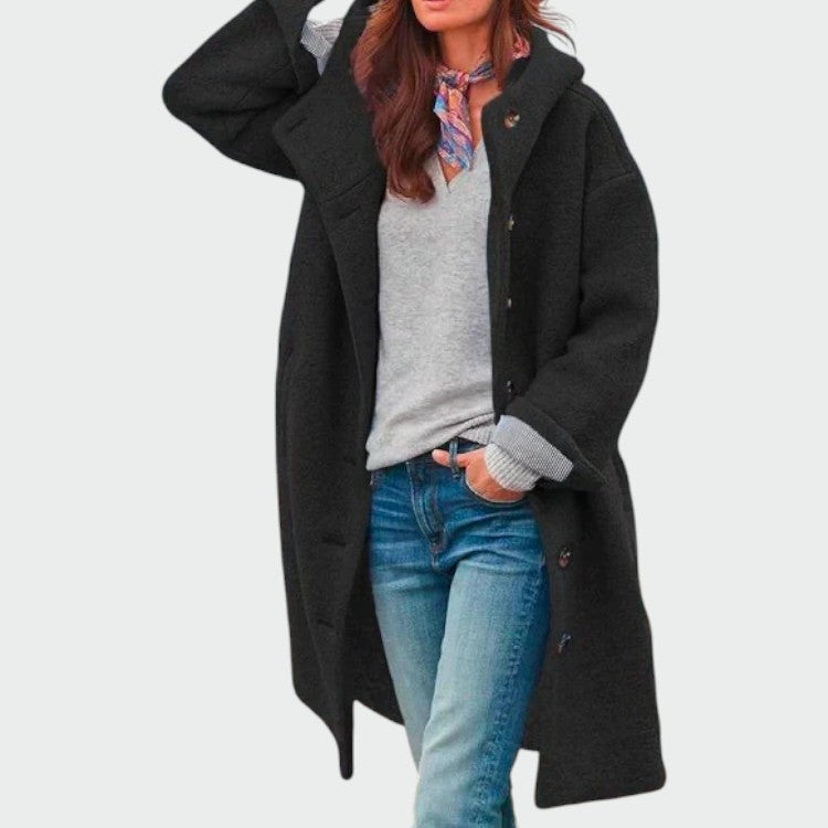 Hayden Oliv – Elegant Autumn Coat
