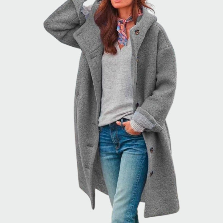 Hayden Oliv – Elegant Autumn Coat