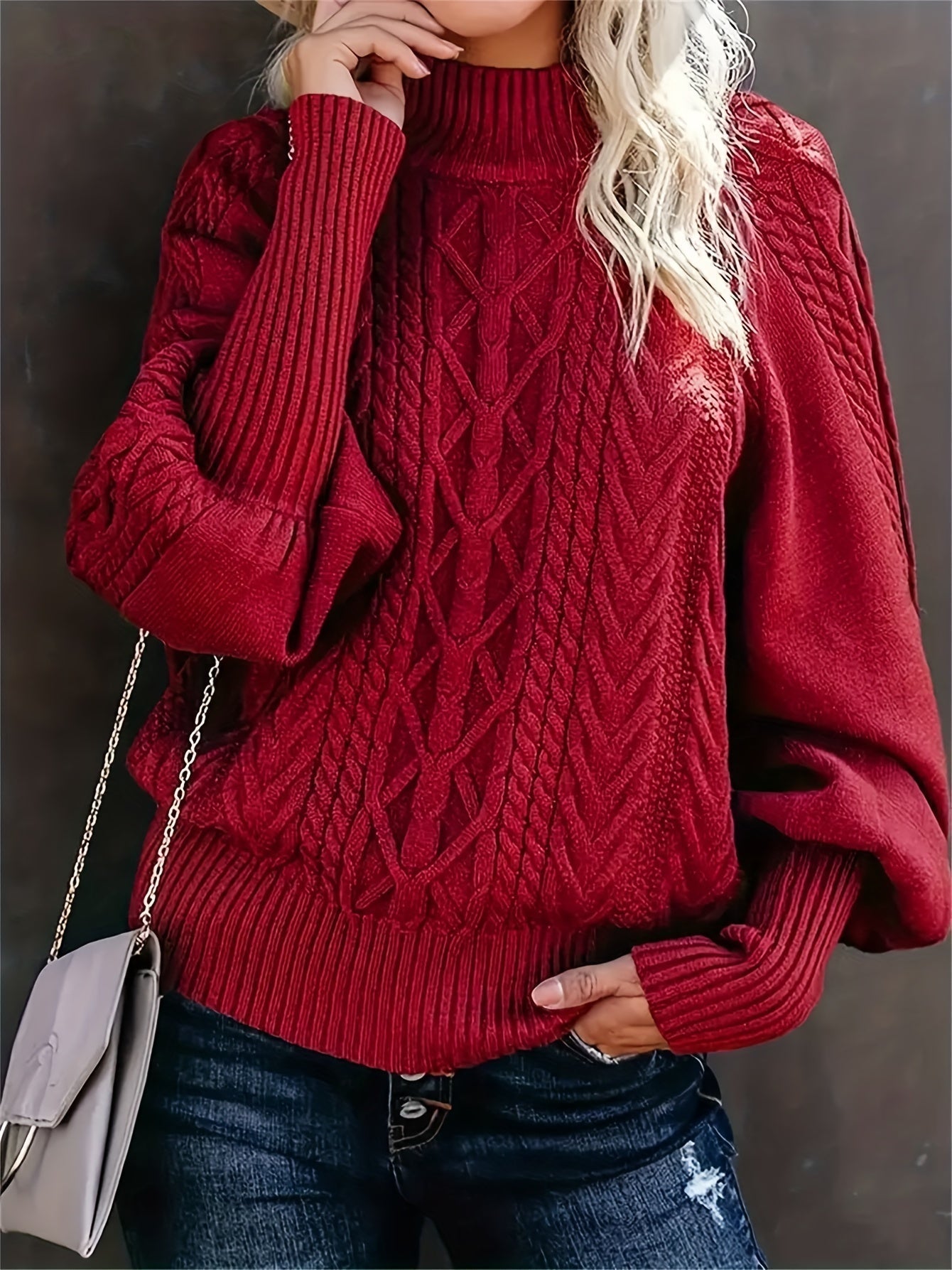 Hayden Liora | Casual Long Sleeve Knitted Sweater