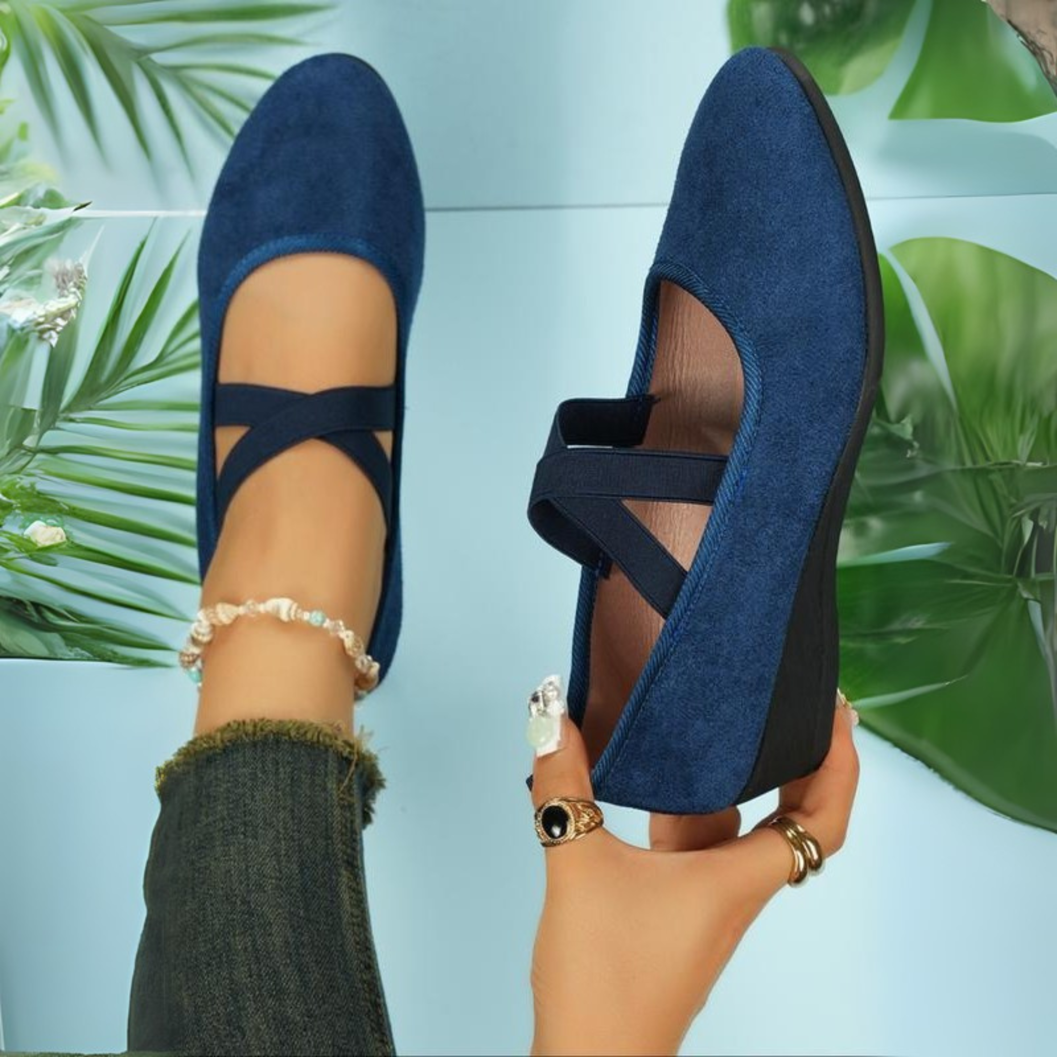 KENDALL™ - Comfy Closed Wedge Slip-On Shoes