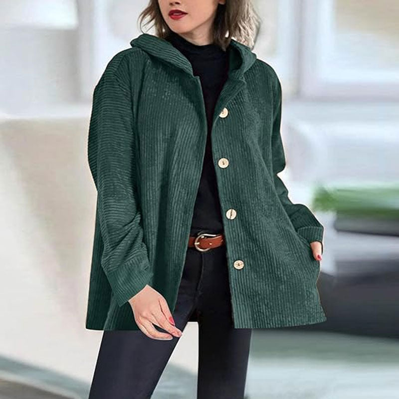 Hayden Élodie™ | Velvet Hooded Jacket
