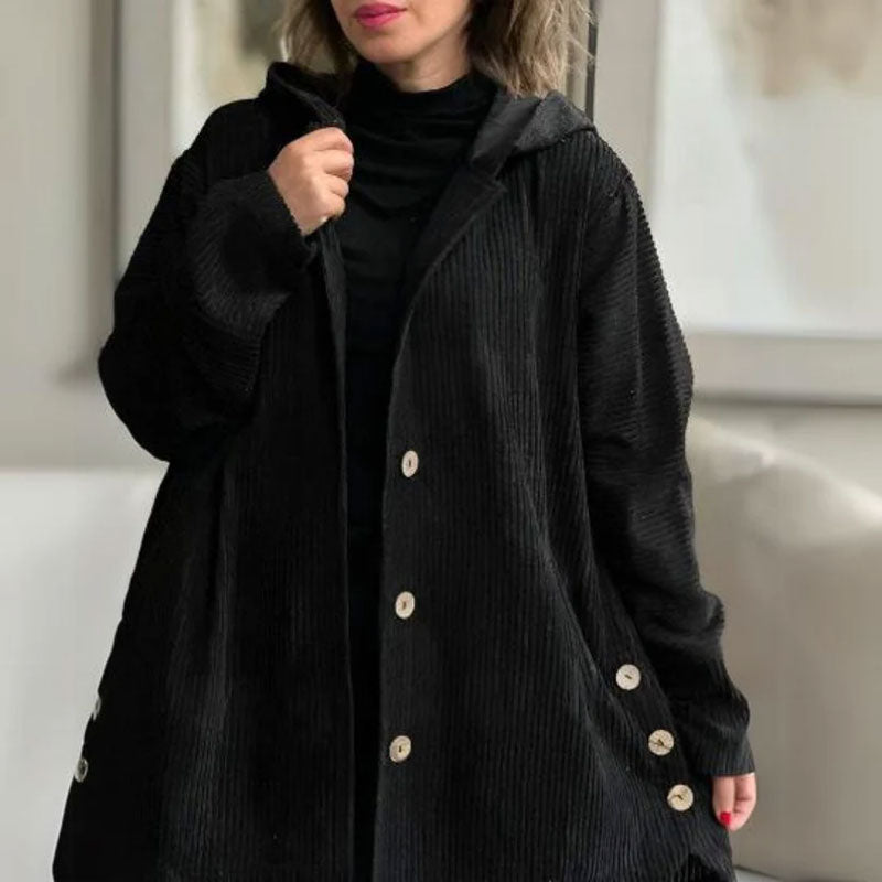Hayden Élodie™ | Velvet Hooded Jacket
