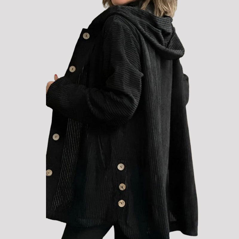 Hayden Élodie™ | Velvet Hooded Jacket