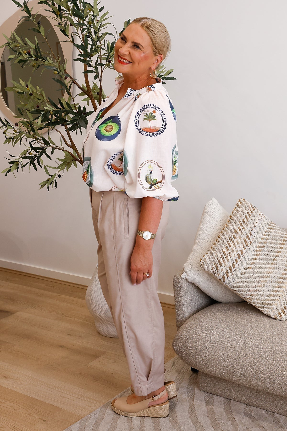 Joy | Tailored Breezy Trouser