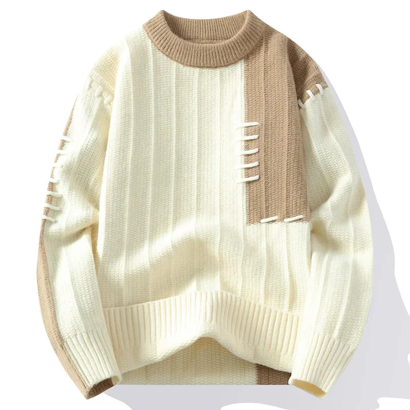THE ALORA PATCHWORK | SWEATER