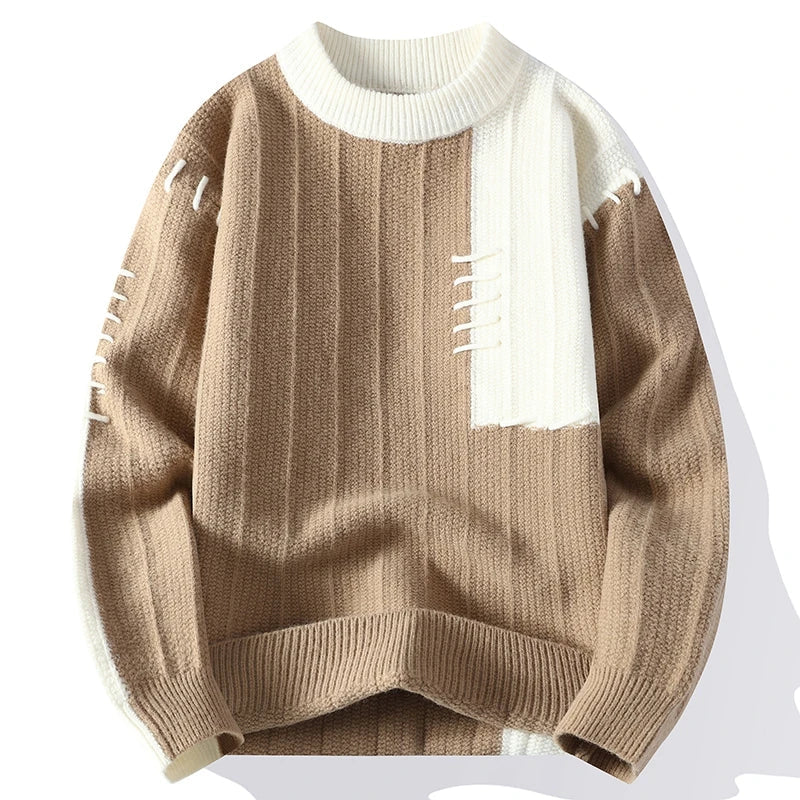 THE ALORA PATCHWORK | SWEATER