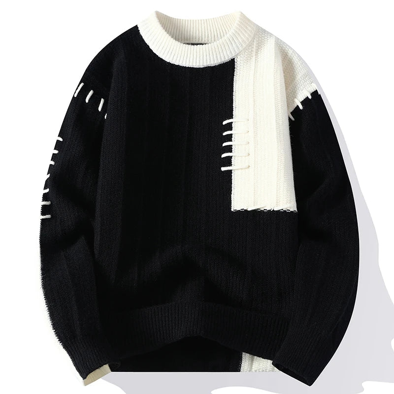 THE ALORA PATCHWORK | SWEATER