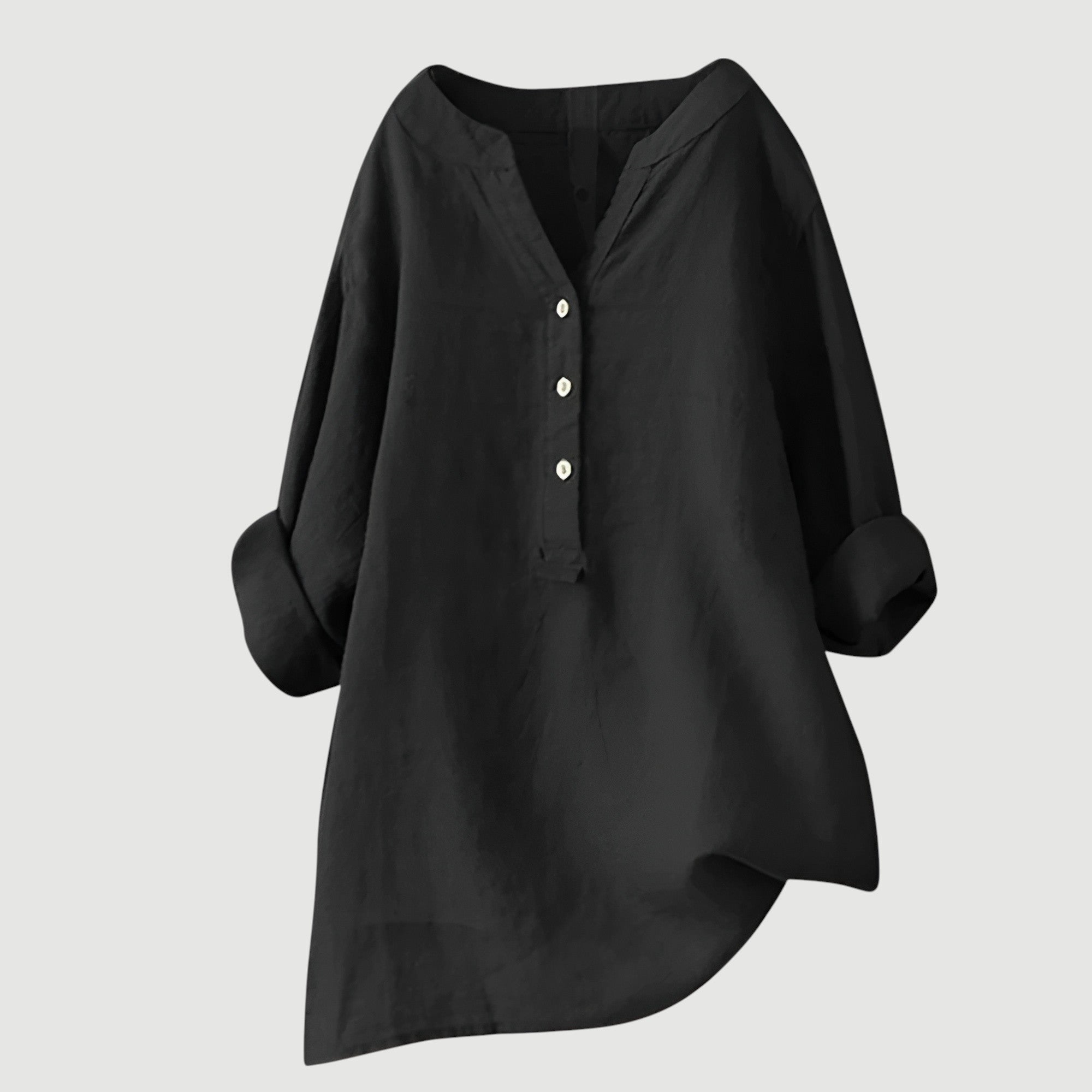 Hayden Joy | Lightweight linen blouse with buttons