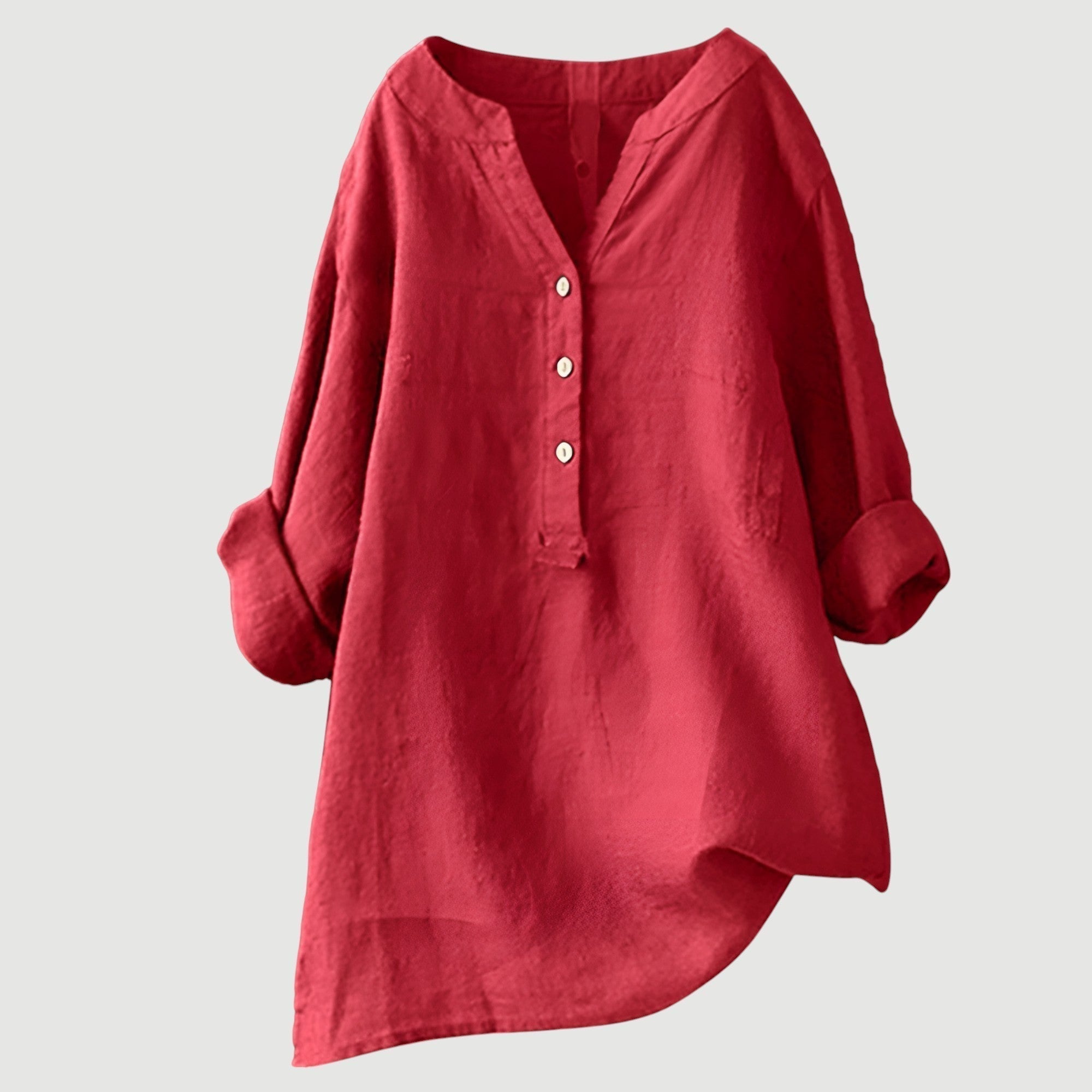 Hayden Joy | Lightweight linen blouse with buttons