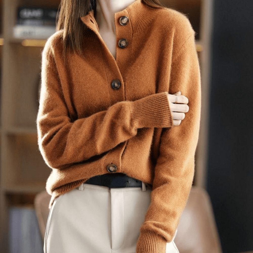 Hayden Calyssa™ | Knitted Cashmere Cardigan