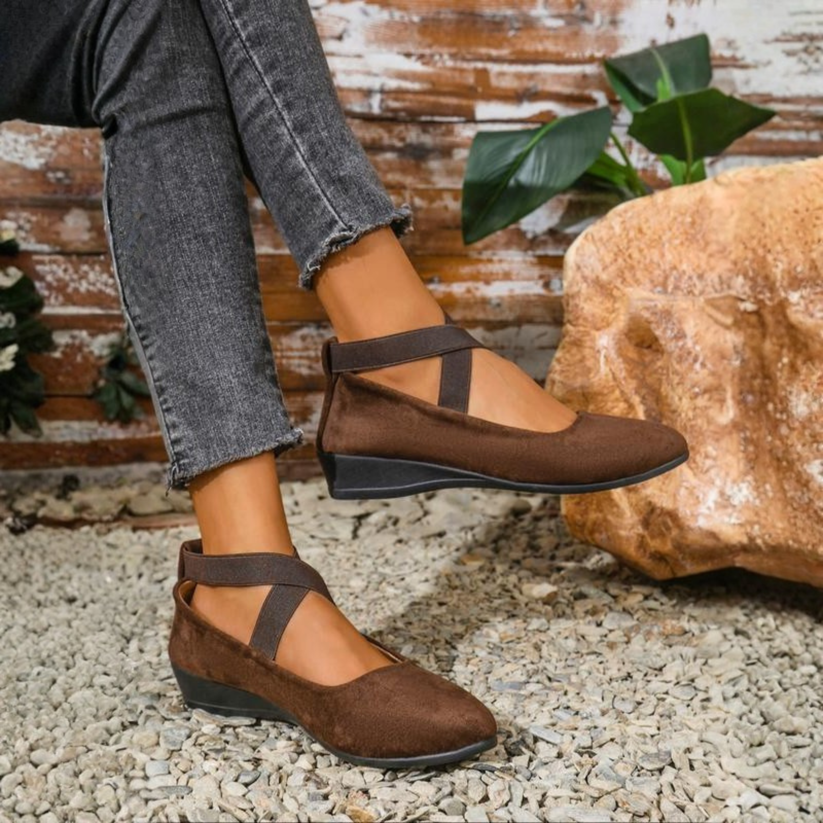 KENDALL™ - Comfy Closed Wedge Slip-On Shoes