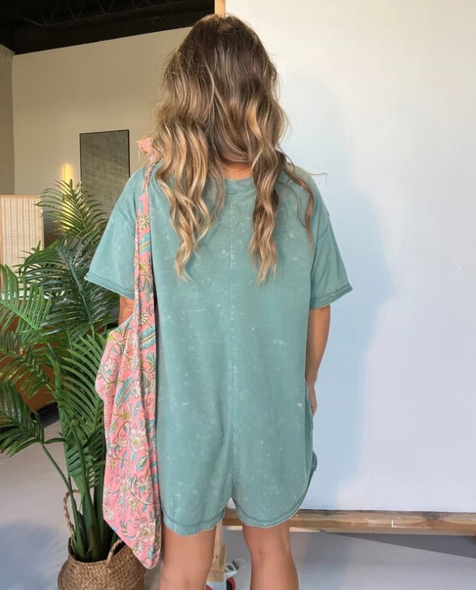 Maricel | Chic Washed Romper